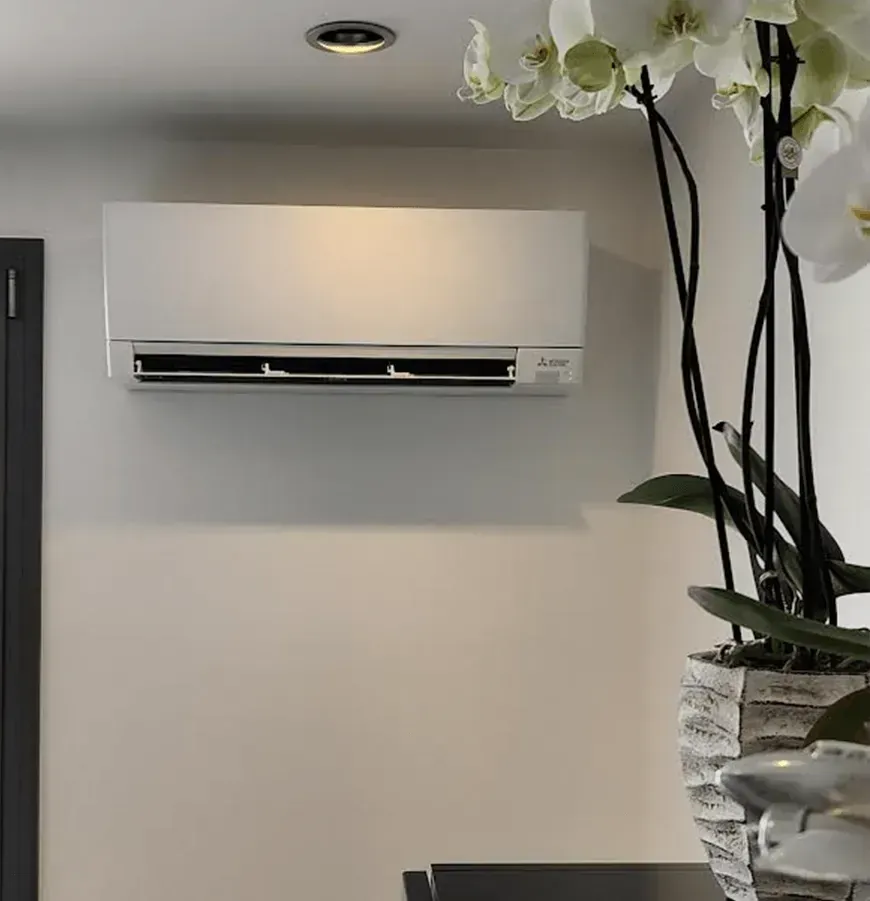 Unité intérieure climatisation installée par CK TRAVAUX